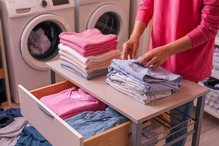 how to organize clothes in drawers