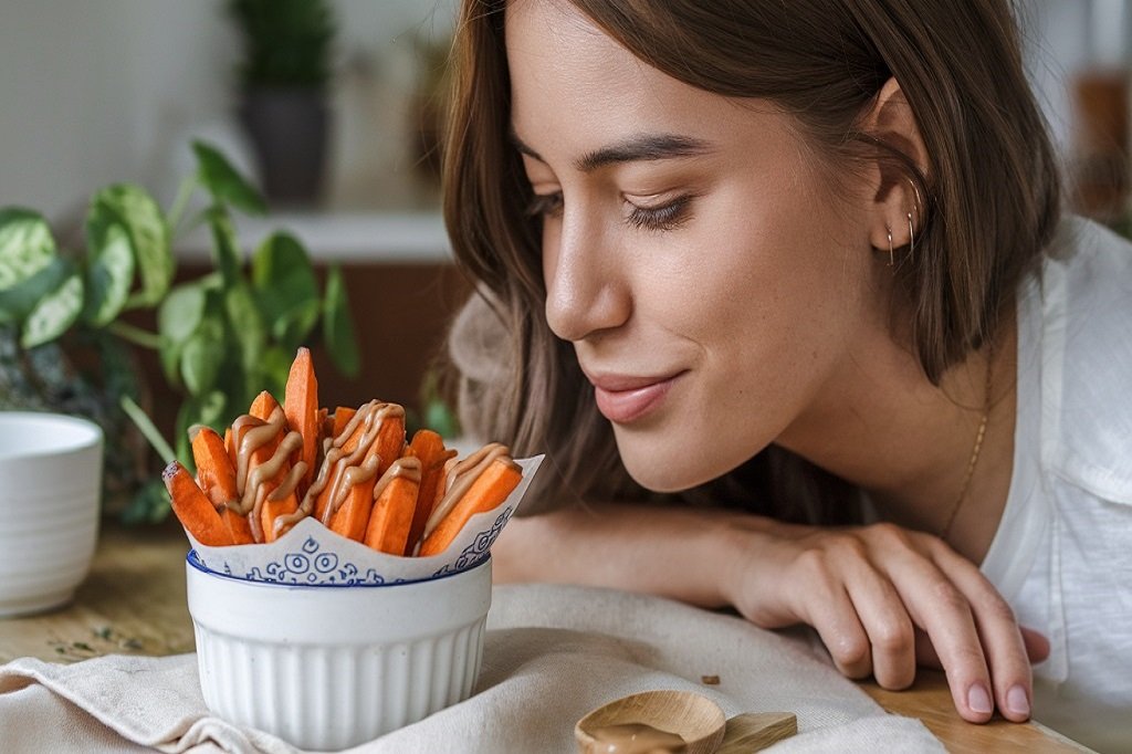 how to cook sweet potato fries at home