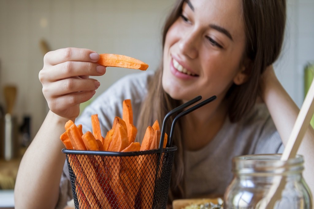 how to cook sweet potato fries